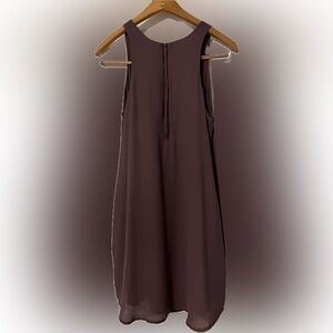 Pink Republic Backless Plum Dress